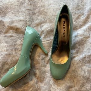 Madden Girl Mint Green Pumps
